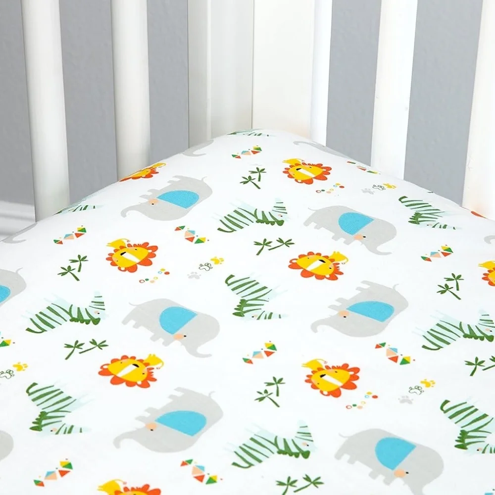 Zutano Elephant Juba 7 Piece Crib Bedding Set